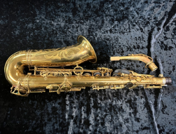 Photo Original Lacquer 1958 Vintage Selmer Paris Mark VI Alto Sax - Serial # 75859